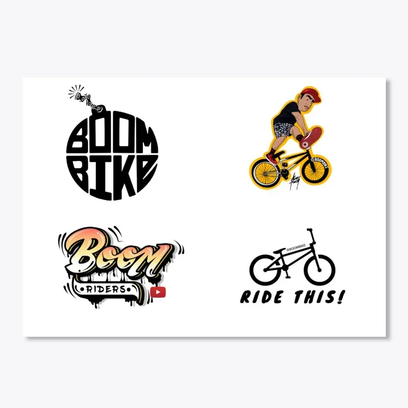 Plantilla Stickers V1 BoomBike