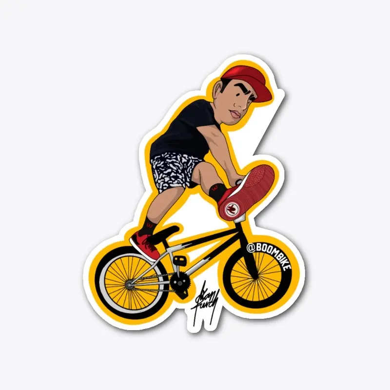 Sticker Sergio Ryder x BoomBike